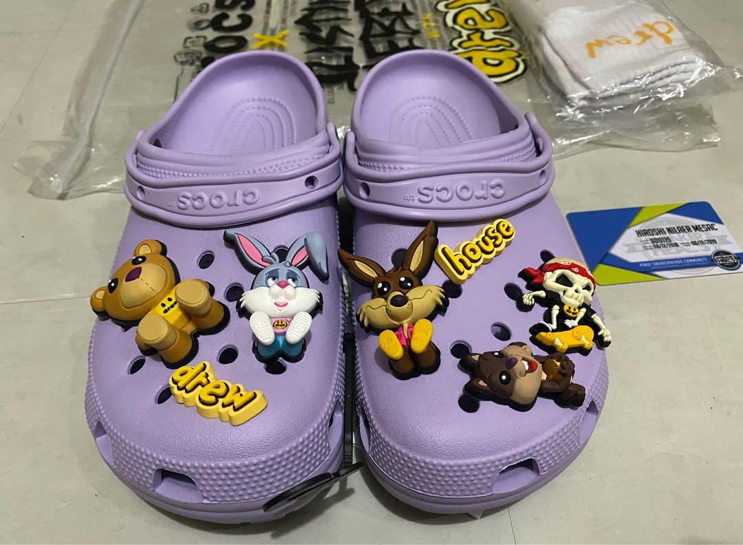 Crocs x Justin Bieber Drew House Classic Clog 2 Lavender with Drew