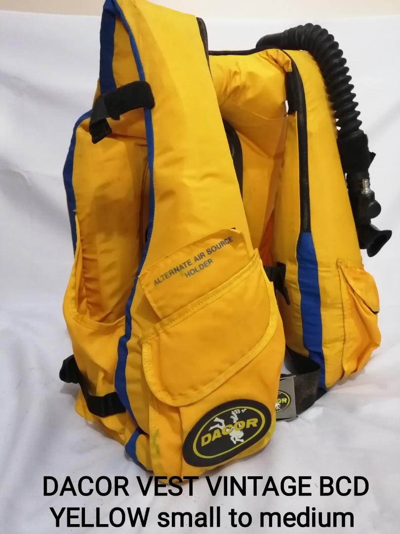 Scuba diving gear DACOR VEST VINTAGE BCD SMALL TO MEDIUM, Sports