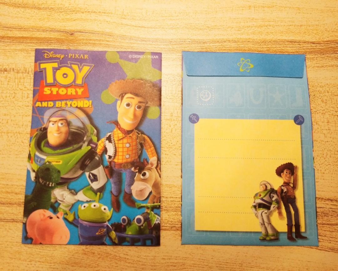 Disney Pixar Toy Story Letter Set ( 4 ), Hobbies & Toys, Stationery