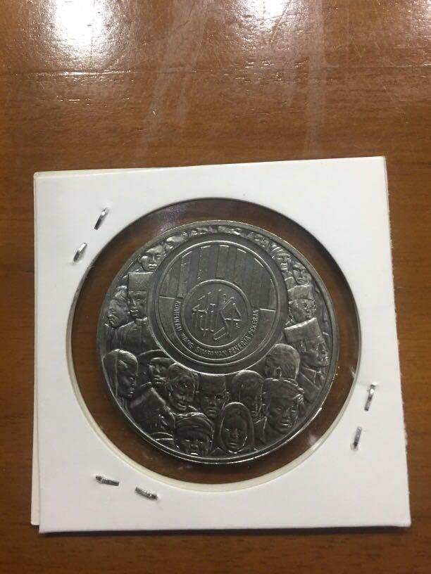 Duit Syiling Kwsp Rm1 Ringgit Ulang Tahun Ke 25 Antiques Currency On Carousell