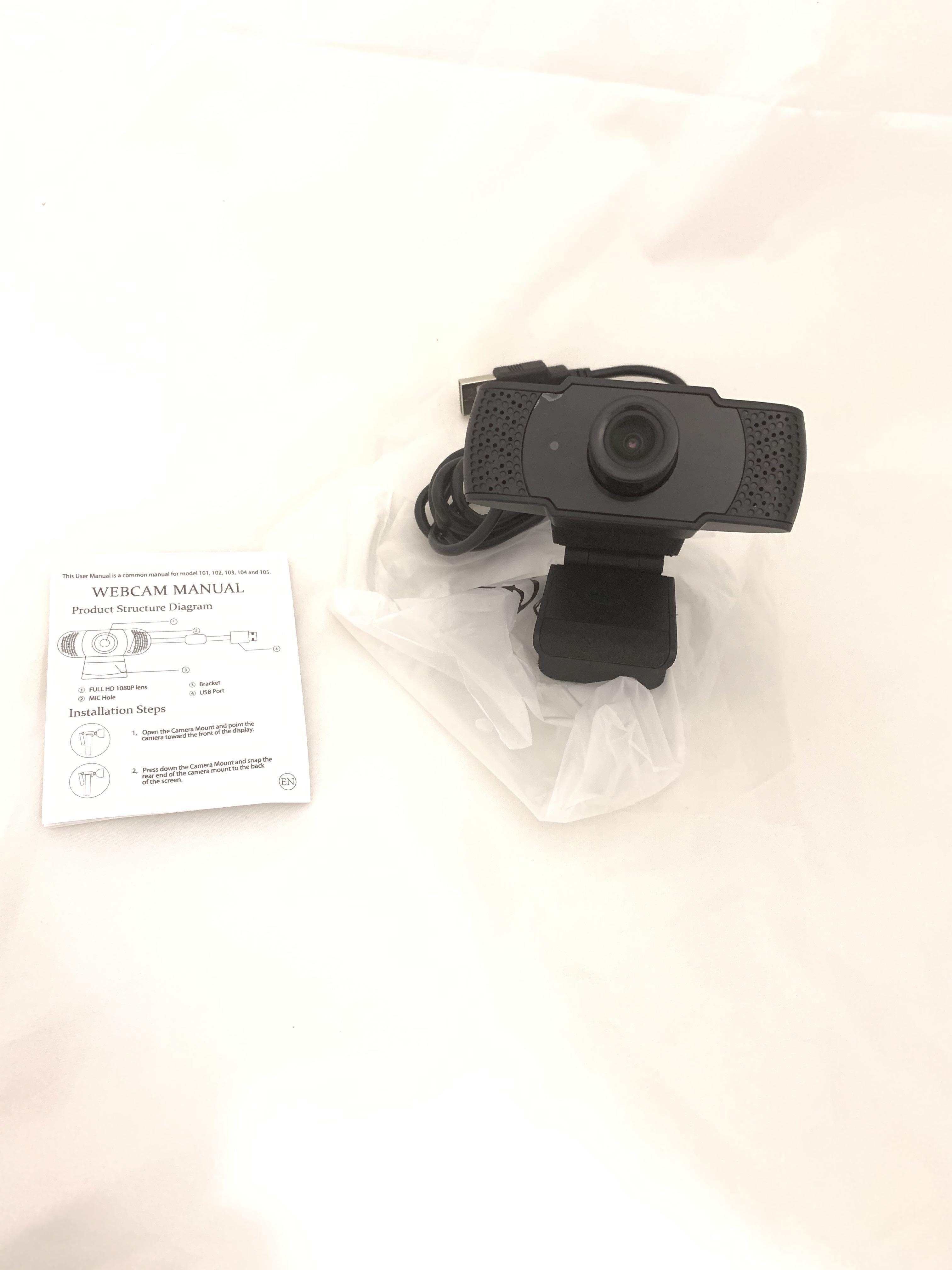 ehome webcam with microphone usb 1080p