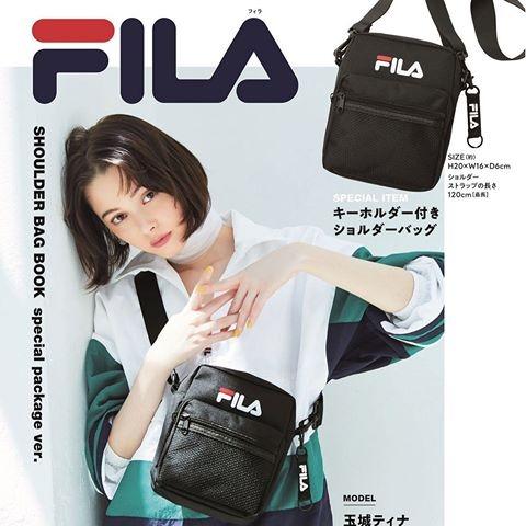 Fila logo sling bag shop