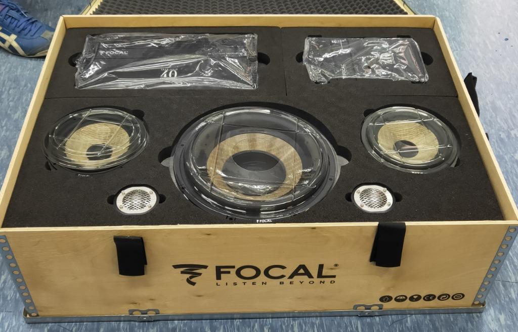 Focal 40th anniversary speakers set Focal Coaxial speakers and