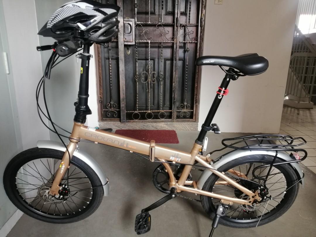 Crolan folding 2025 bike