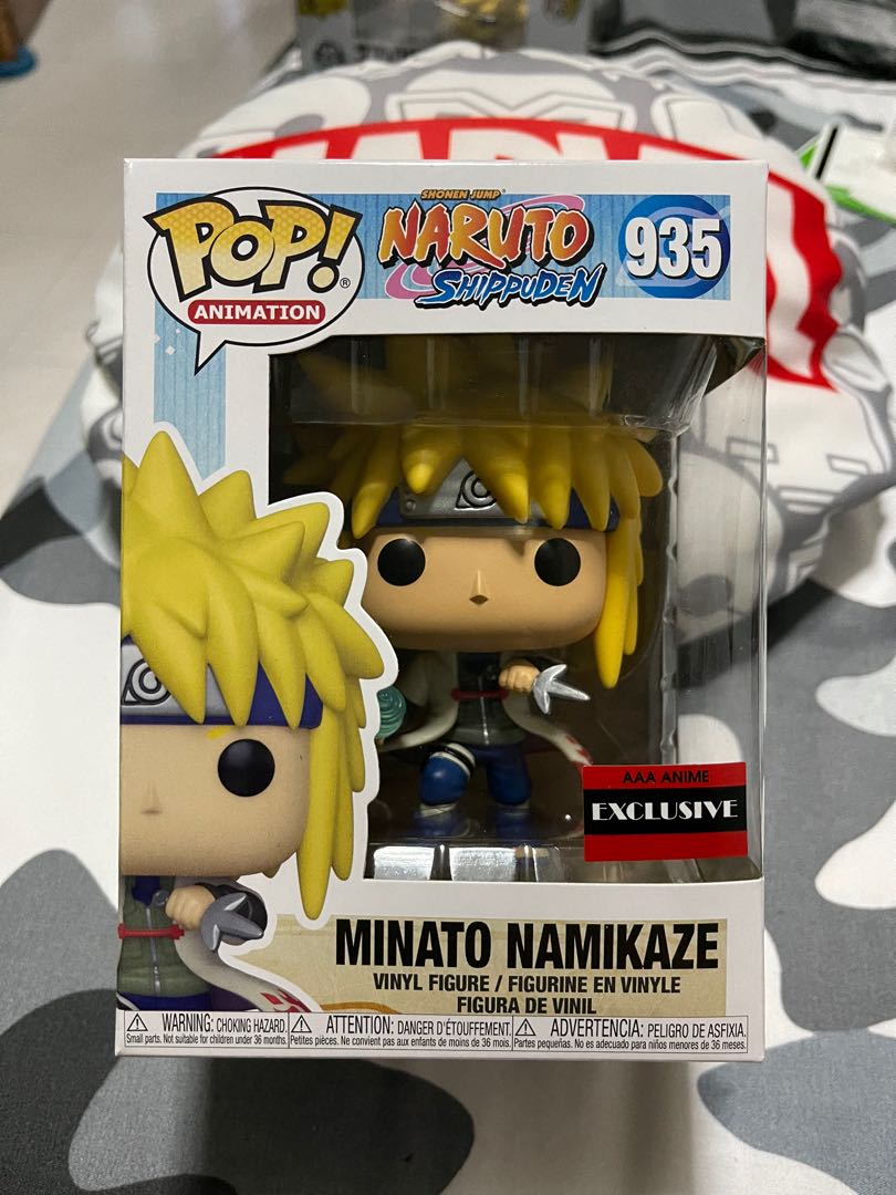 Funko pop Minato Hokage Naruto AAA Exclusive 935, Hobbies & Toys, Toys & Games on Carousell