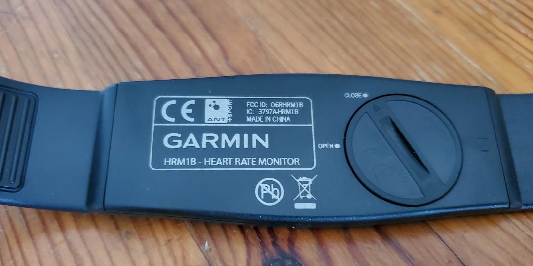 hvorfor ikke kontoførende kartoffel Garmin Heart Rate Monitor HRM1B, 健康及營養食用品, 健康監測儀和體重秤- Carousell