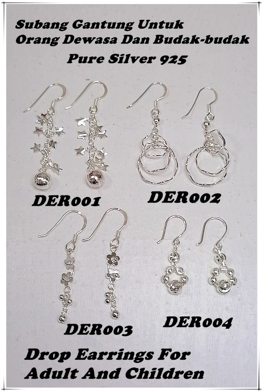 Subang top silver 925