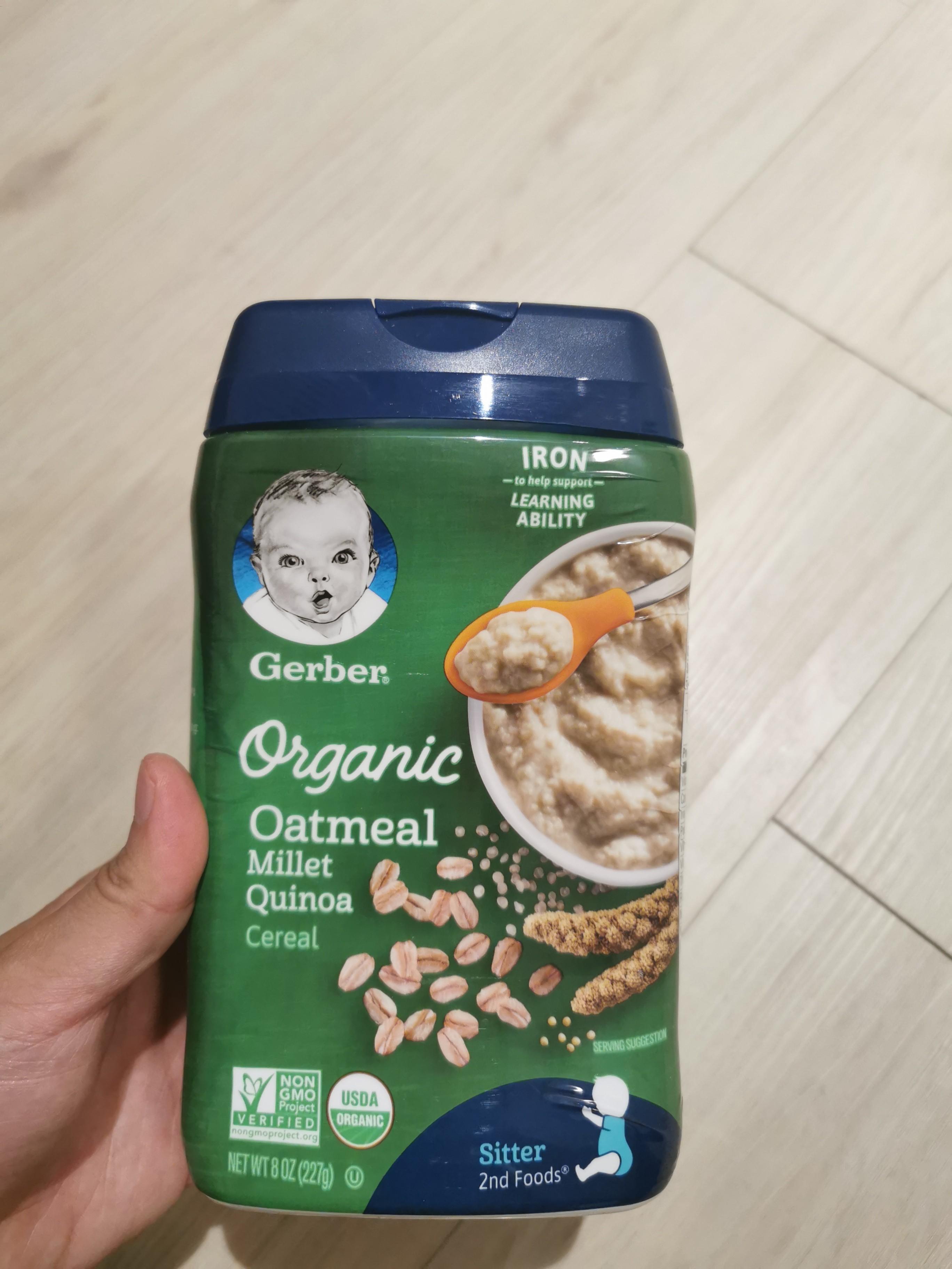 Gerber oatmeal millet baby cereal, Babies & Kids, Nursing & Feeding, Weaning & Toddler Feeding