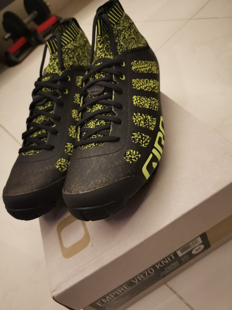 Giro Empire VR70 knit Green Mtb shoes US9