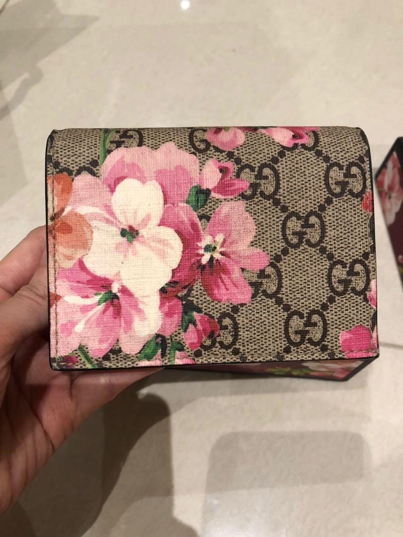 Gucci blooms outlet key case