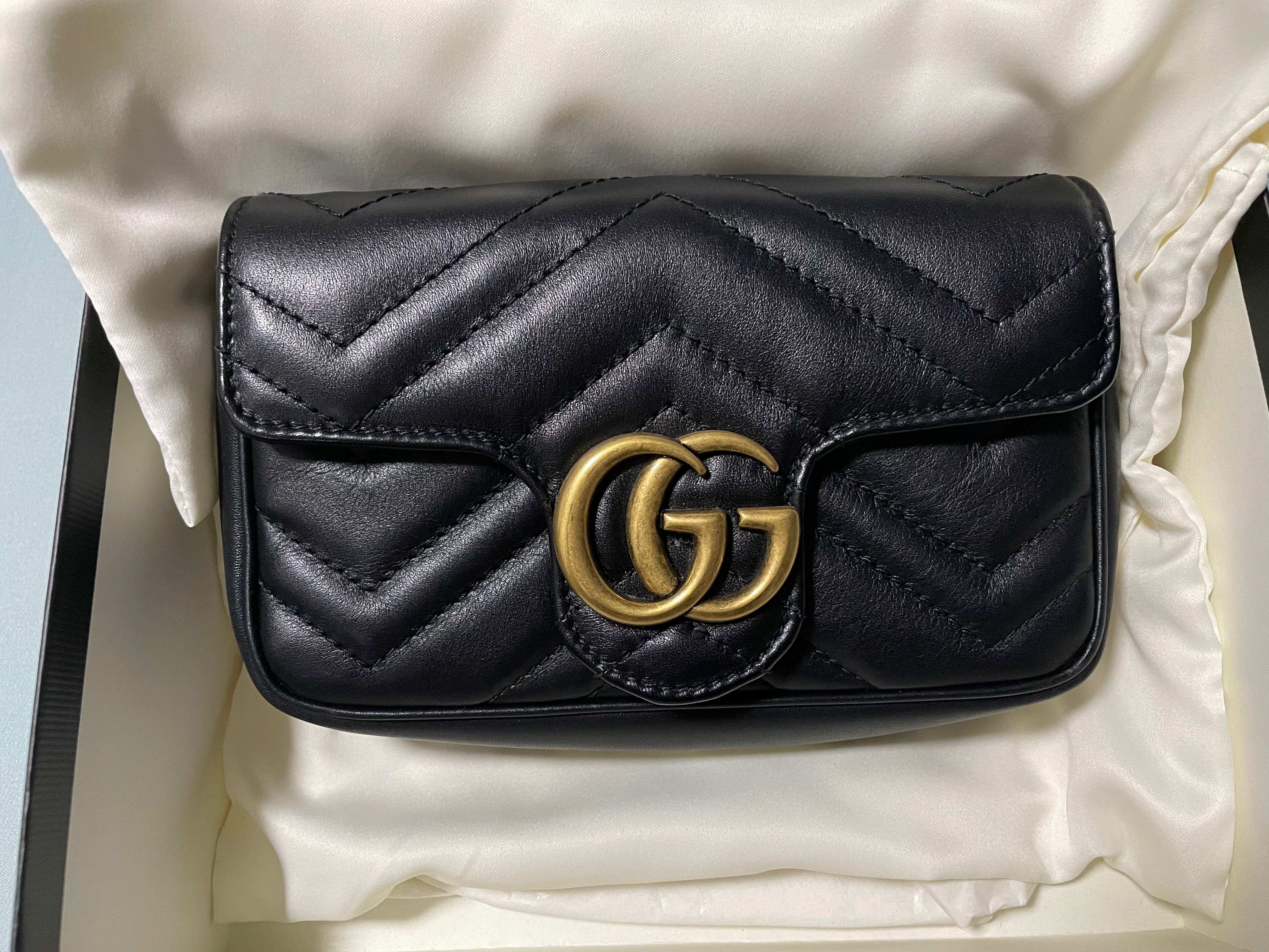 gucci marmont micro mini