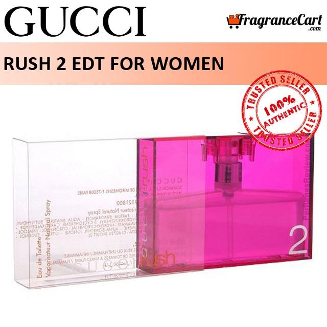 Gucci Rush 2 EDT Women (30ml/50ml/Tester) Eau de Toilette Pink [Brand New 100% Authentic Perfume/Fragrance], Beauty & Personal Care, Fragrance & Deodorants on Carousell