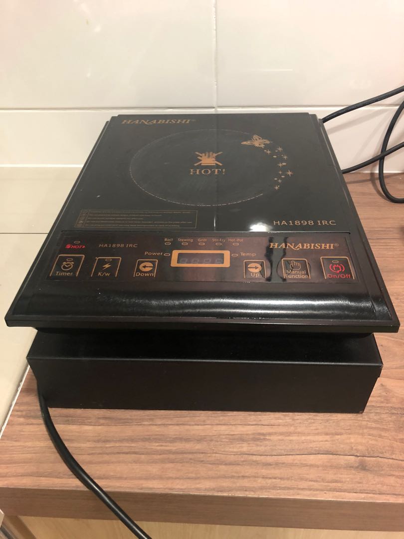 Hanabishi ceramic hot sale cooker manual