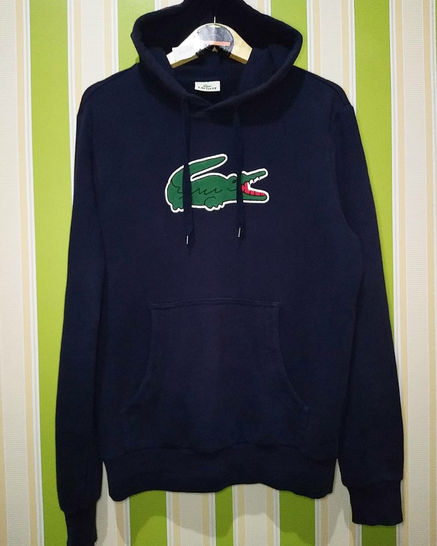 Hoodie lacoste shop big logo original