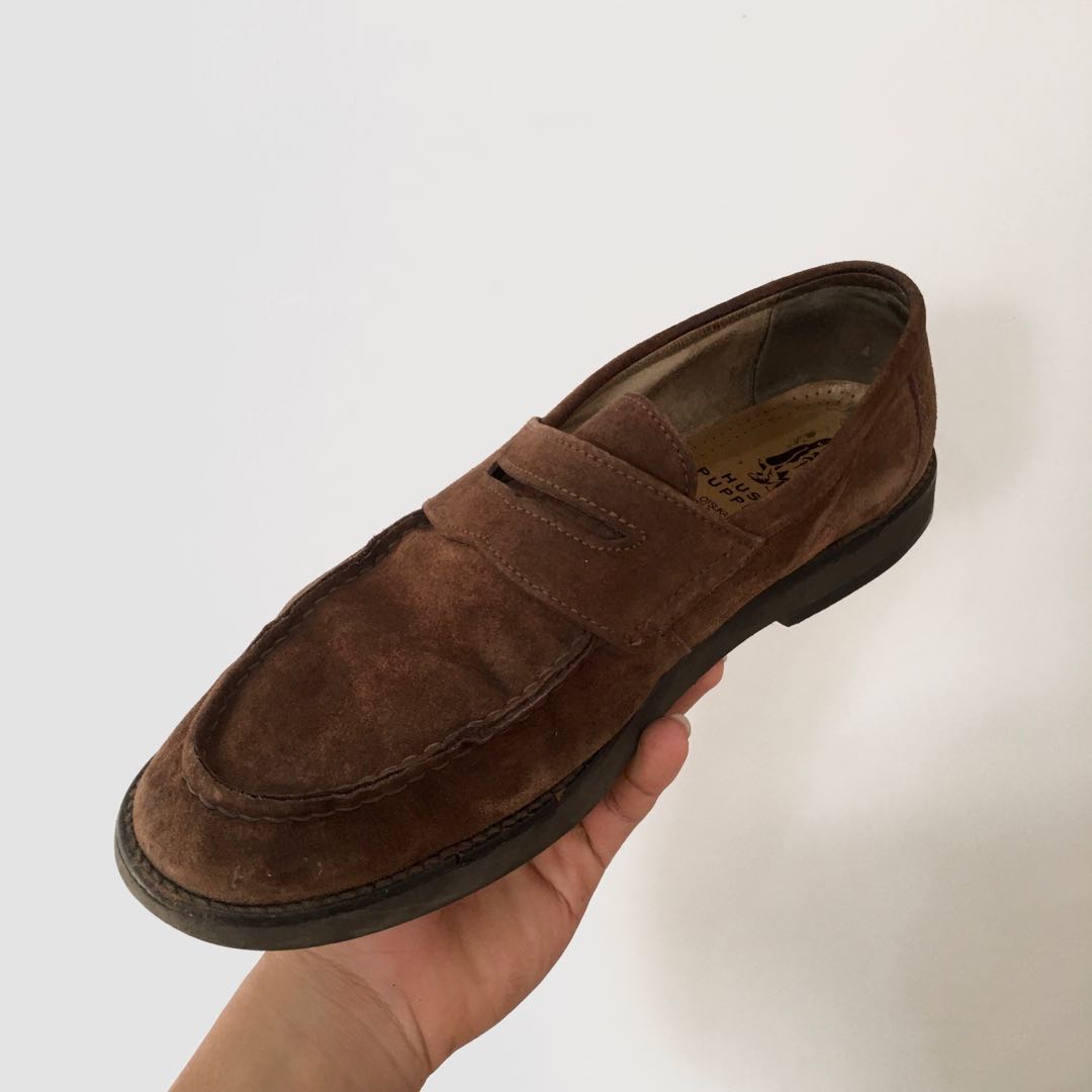 Hush Puppies Suede Loafers