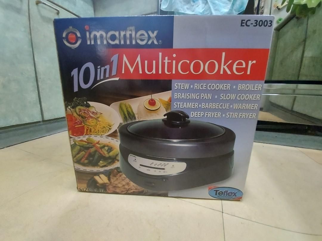 Imarflex 10 in 1 Multi Cooker Furniture Home Living