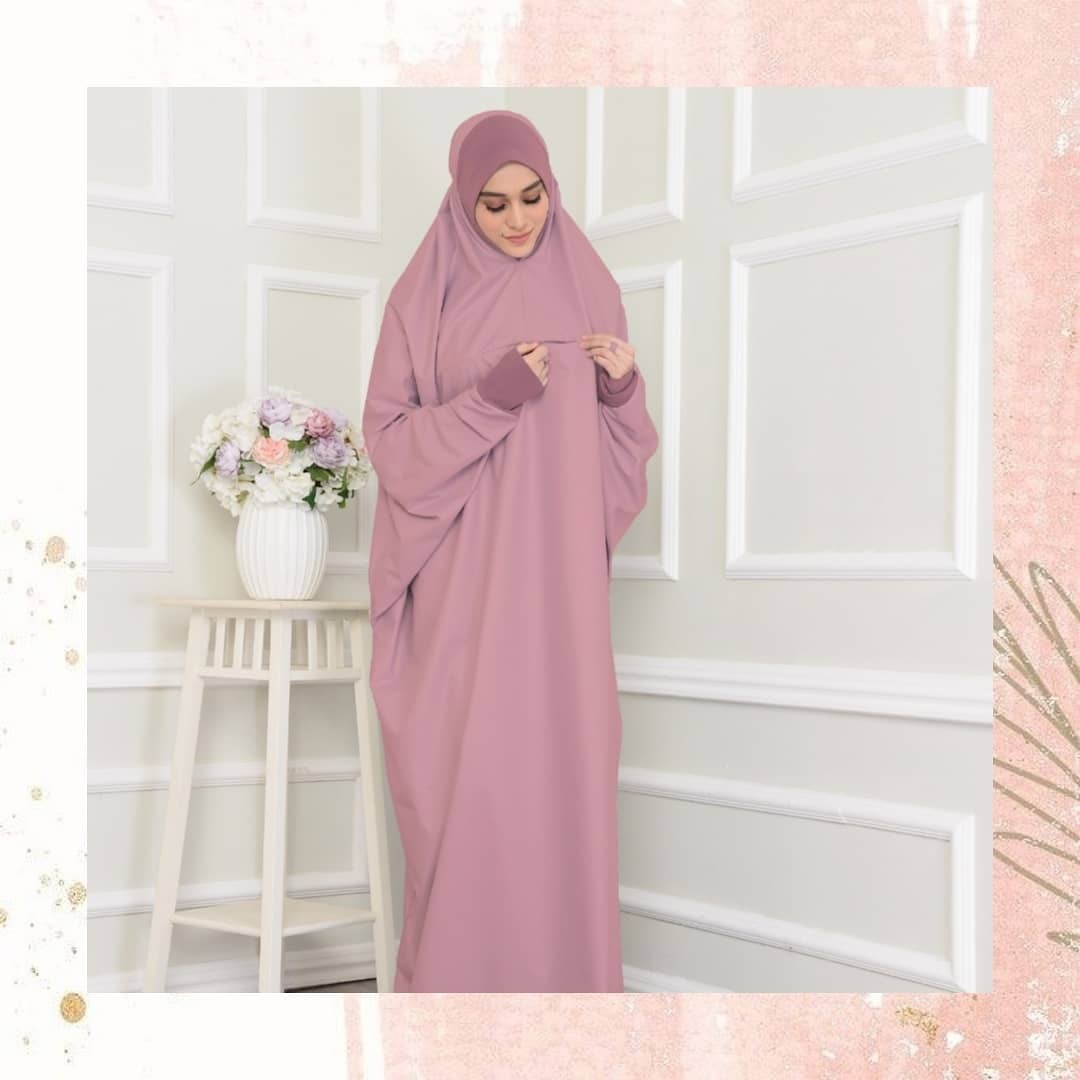 Telekung abaya top