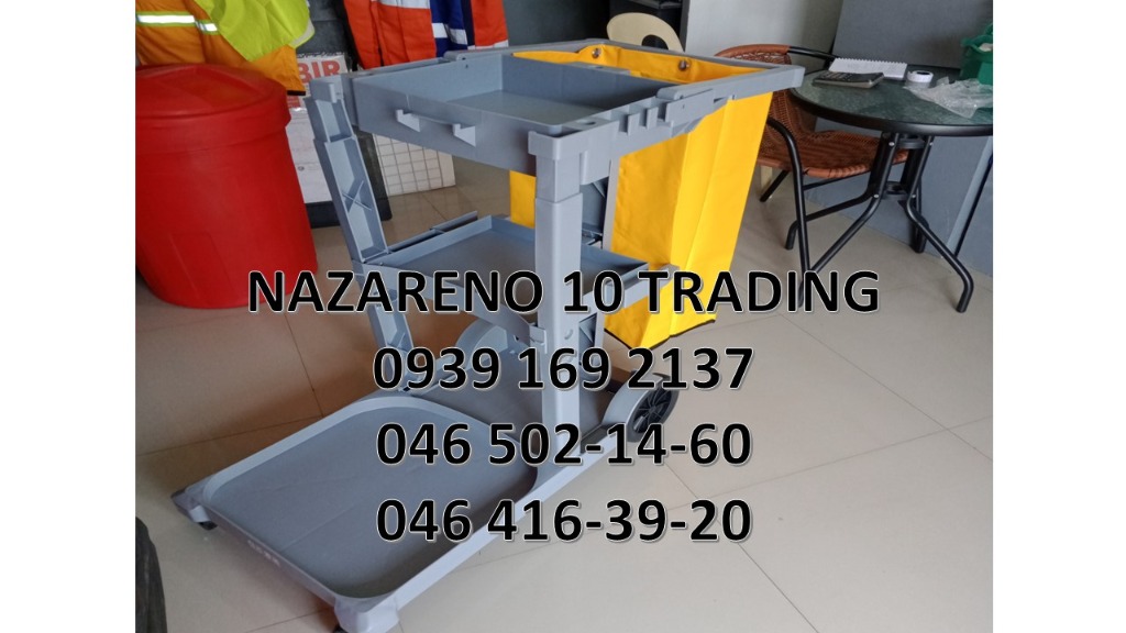 Janitorial Push cart, Furniture & Home Living, Cleaning & Homecare