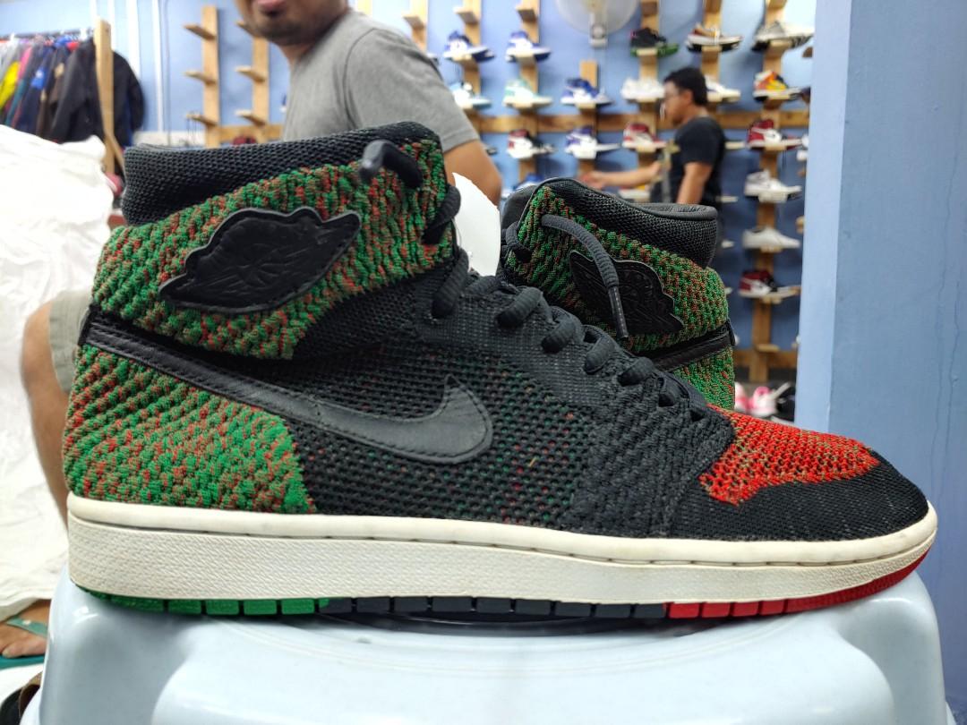 jordan 1 retro high flyknit black history month