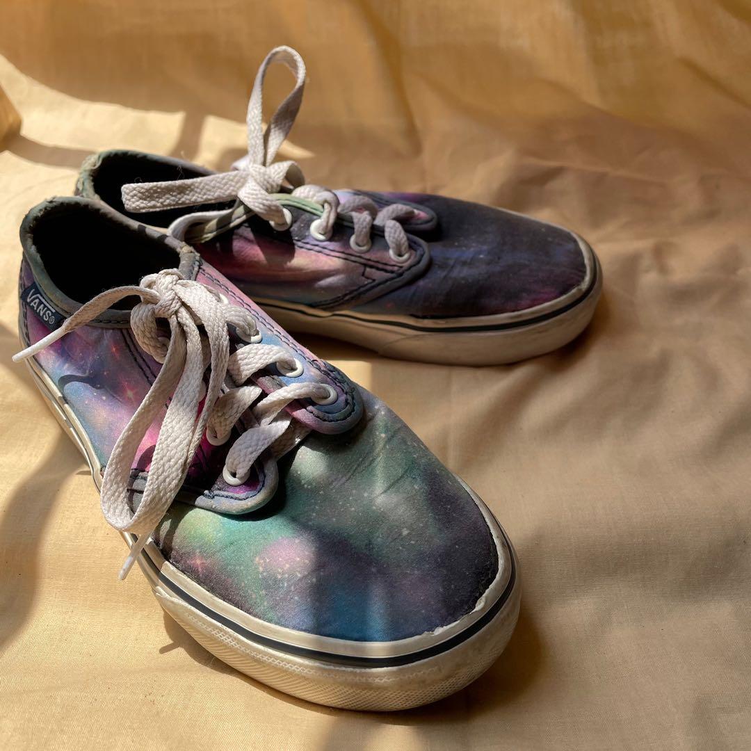Kids vans galaxy shoes Babies Kids Babies Kids Fashion on Carousell