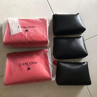 Lancome Lancôme Travel Size Kit Set with Leather Pouch Genifique Absolue