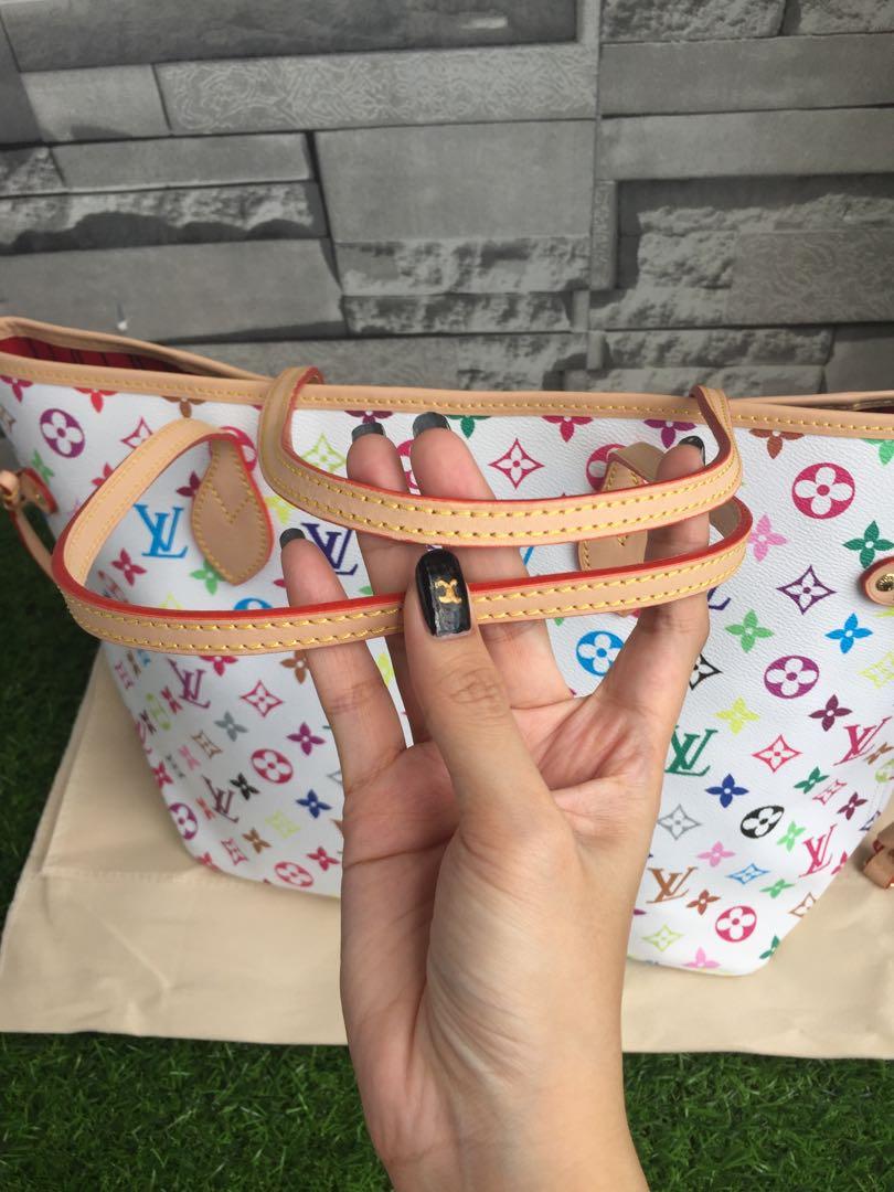 Lv neverfull multicolor shop