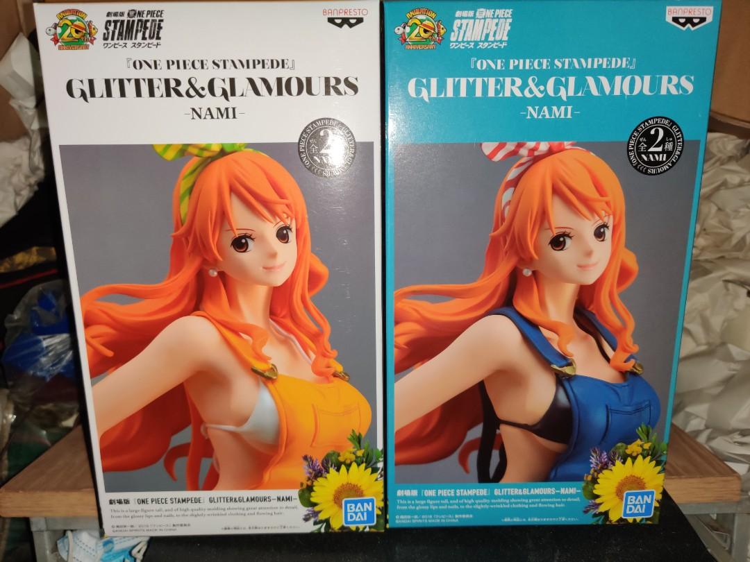 Movie One Piece Stampede Glitter Glamours Nami A B Toys Games Bricks Figurines On Carousell