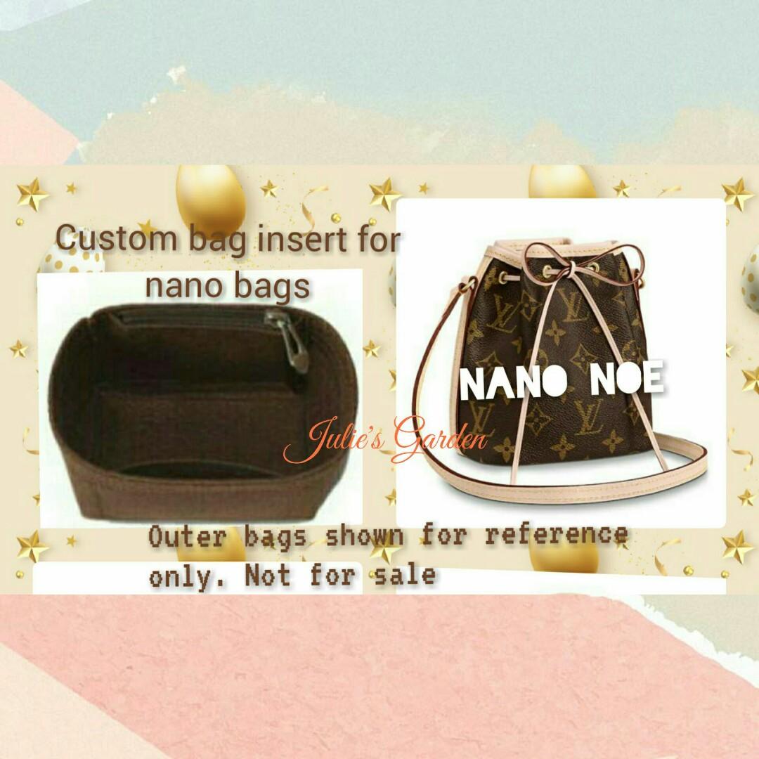 Bag Organizer for LV Nano Noe - Premium Felt  
