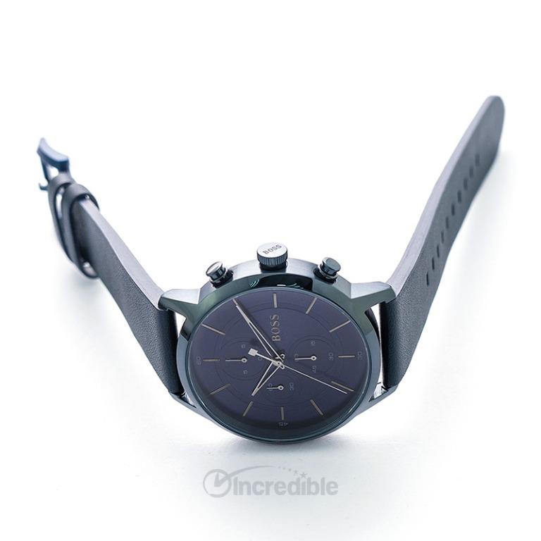 NEW Hugo Boss Architecture Blue Dial Stainless Steel Watch 44mm