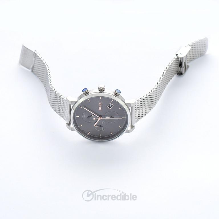 NEW Hugo Boss Integrity Horloge Grey Dial Men s Watch 44mm HB1513807