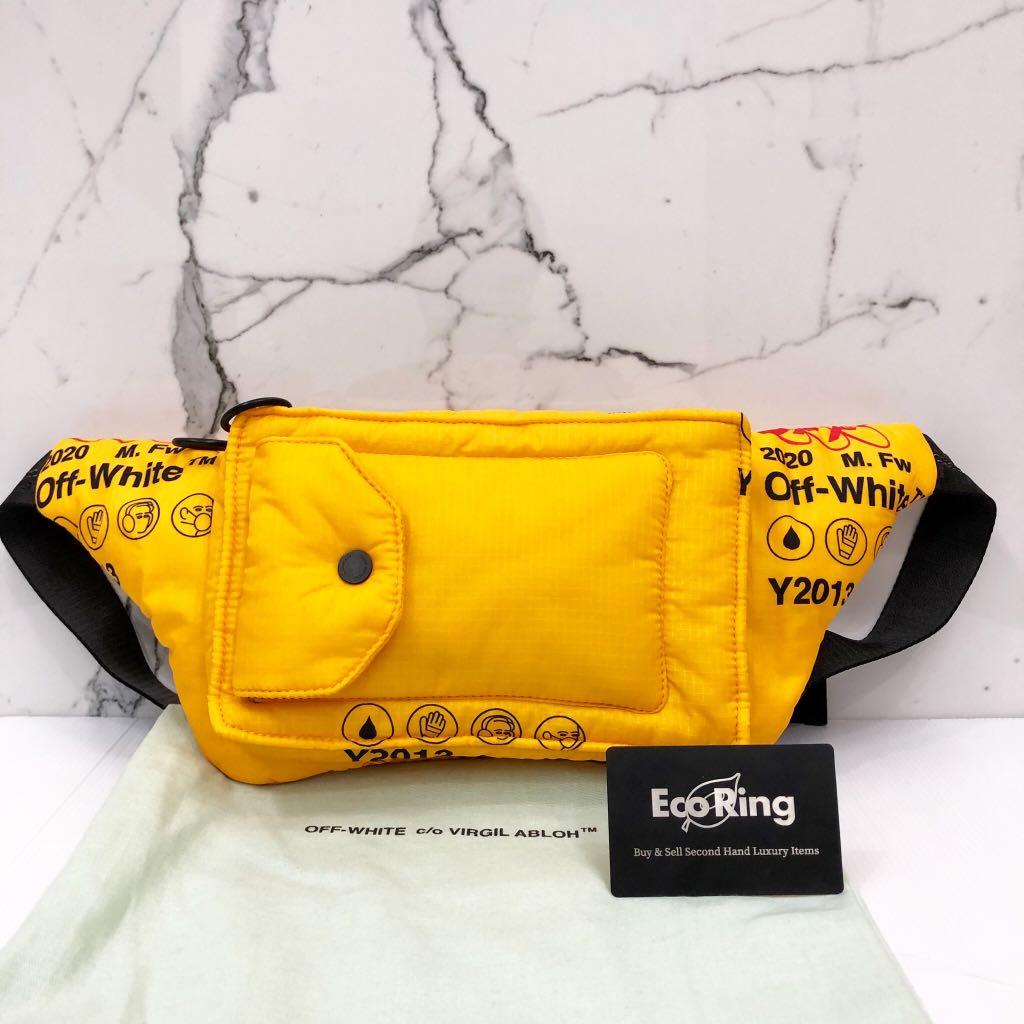 Off White Yellow Bum Bag 217007028