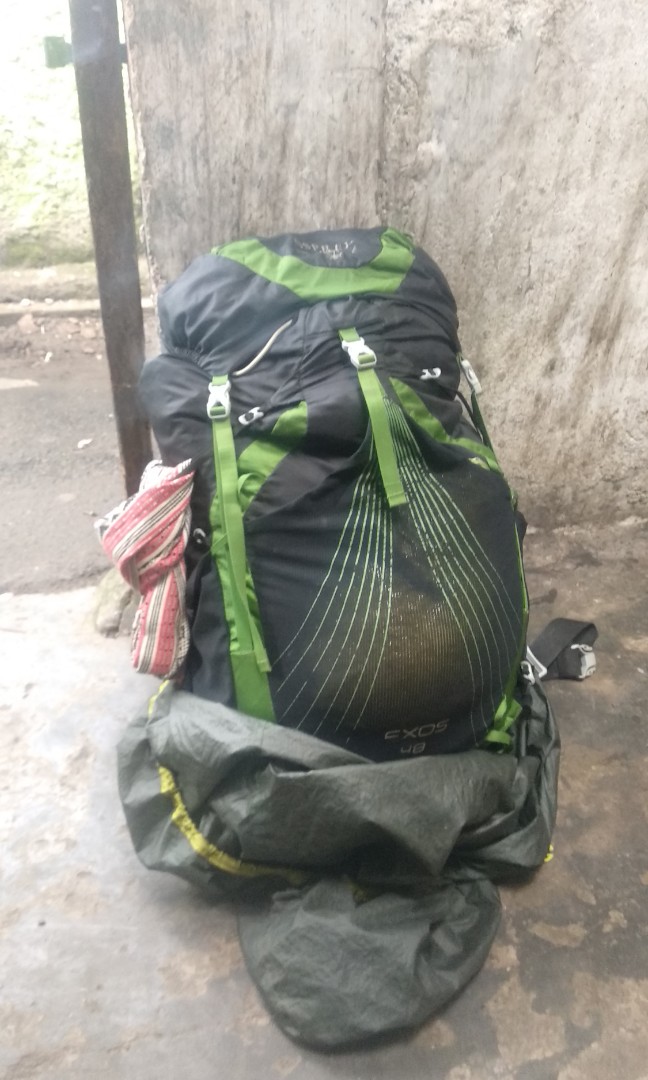Osprey exos 48, Olah Raga, Perlengkapan 