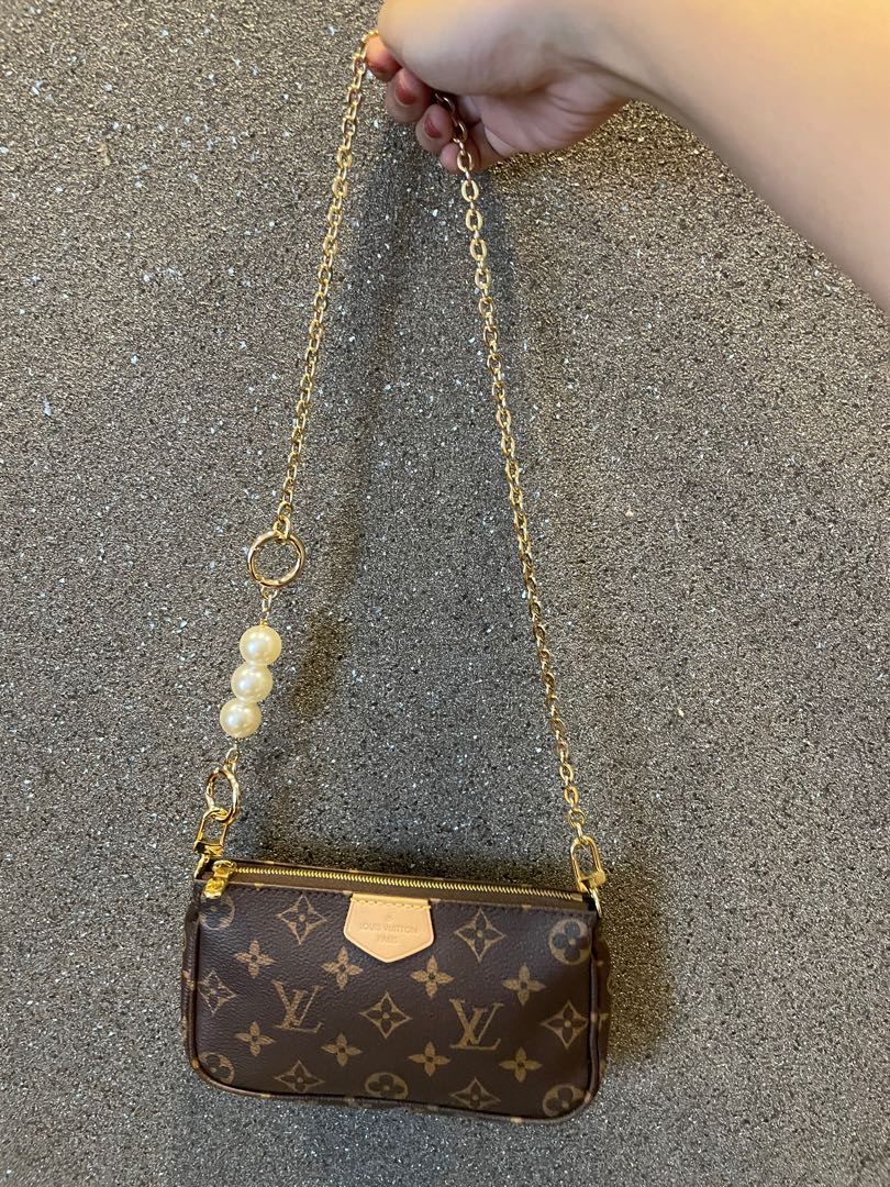 DIY Pearl Straps on Chanel & Louis Vuitton Bags 