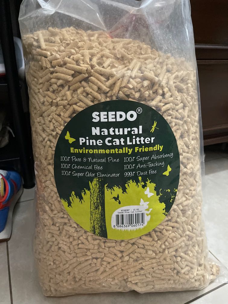 Pine wood litter for cats / rabbits 15KG Bag, Pet Supplies, Homes & Other Pet Accessories on