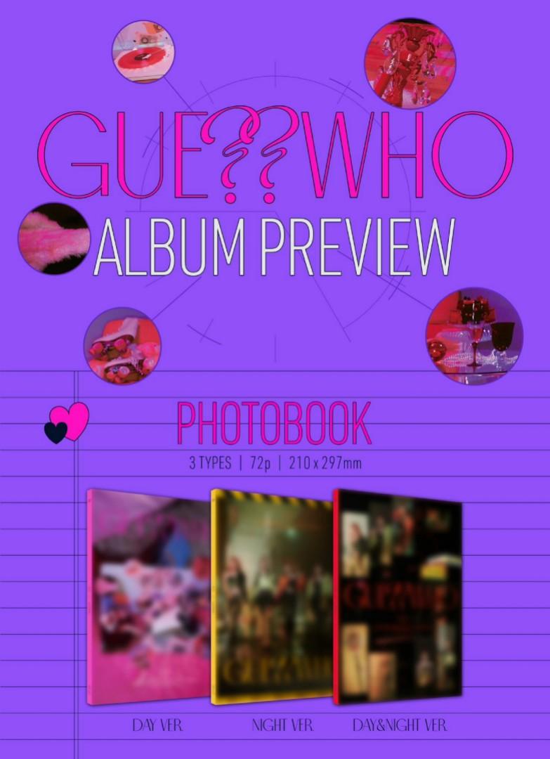 PO SITE BENEFITS/INTERNAL TRADING] GUESS WHO ALBUMS (ALADIN/WITHFANS/YES24/INTERPARK/TOWER RECORDS), Hobbies & Toys, Memorabilia & K-Wave Carousell