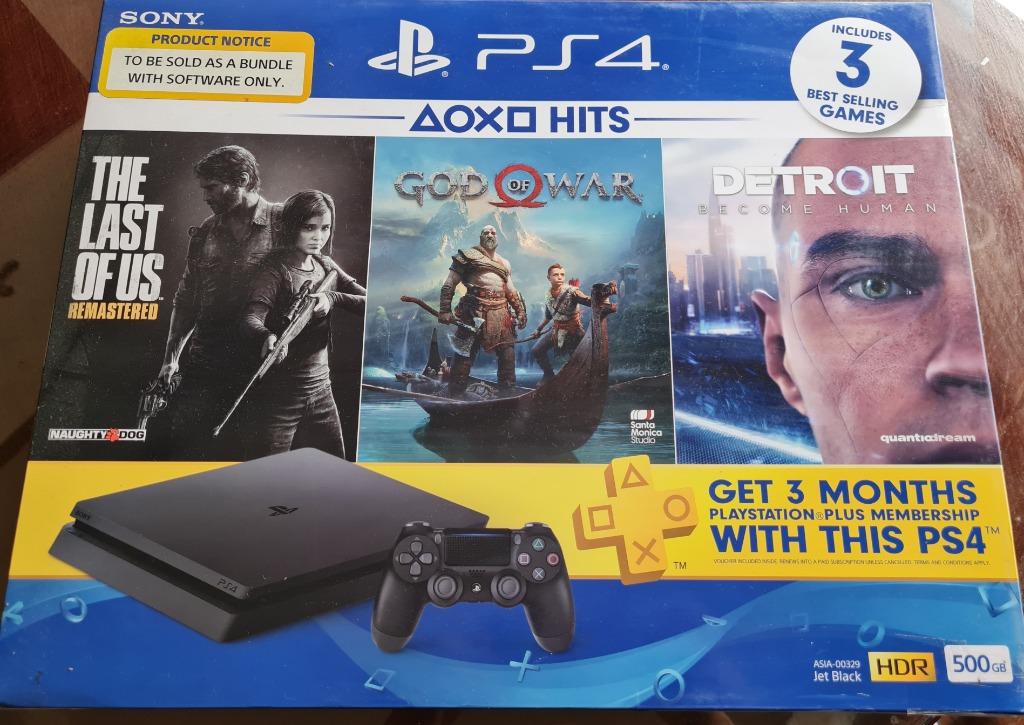 Ps4 Slim 500gb Complete With Box Cables And Games Video Gaming Video Game Consoles Playstation On Carousell