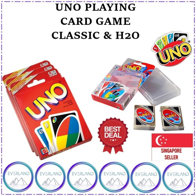 Ready Stocks Uno Card Game Uno H2o Card Game Authentic Uno Playing Cards Hobbies Toys Toys Games On Carousell