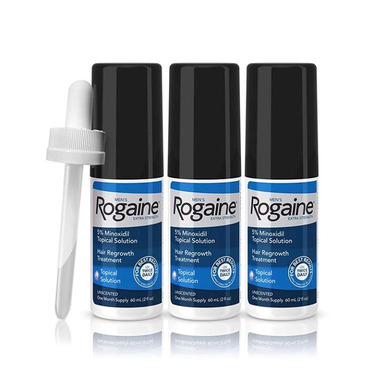 Rogaine Men Extra Strength 5% Minoxidil Topical Solution 3-Month Supply (Category: Hair) located in San Juan City. Submitted by princessshyph (Listing ID 1081015241, Image 3). Description: Brand Rogaine Item Weight 6 Ounces Age Range (Description) Adult About this item 3-month supply of men's Rogaine extra strength 5% minoxidil topical solution to help treat hair loss, maintain hair density and allow for the regrowth of fuller hair Unlike hair lo