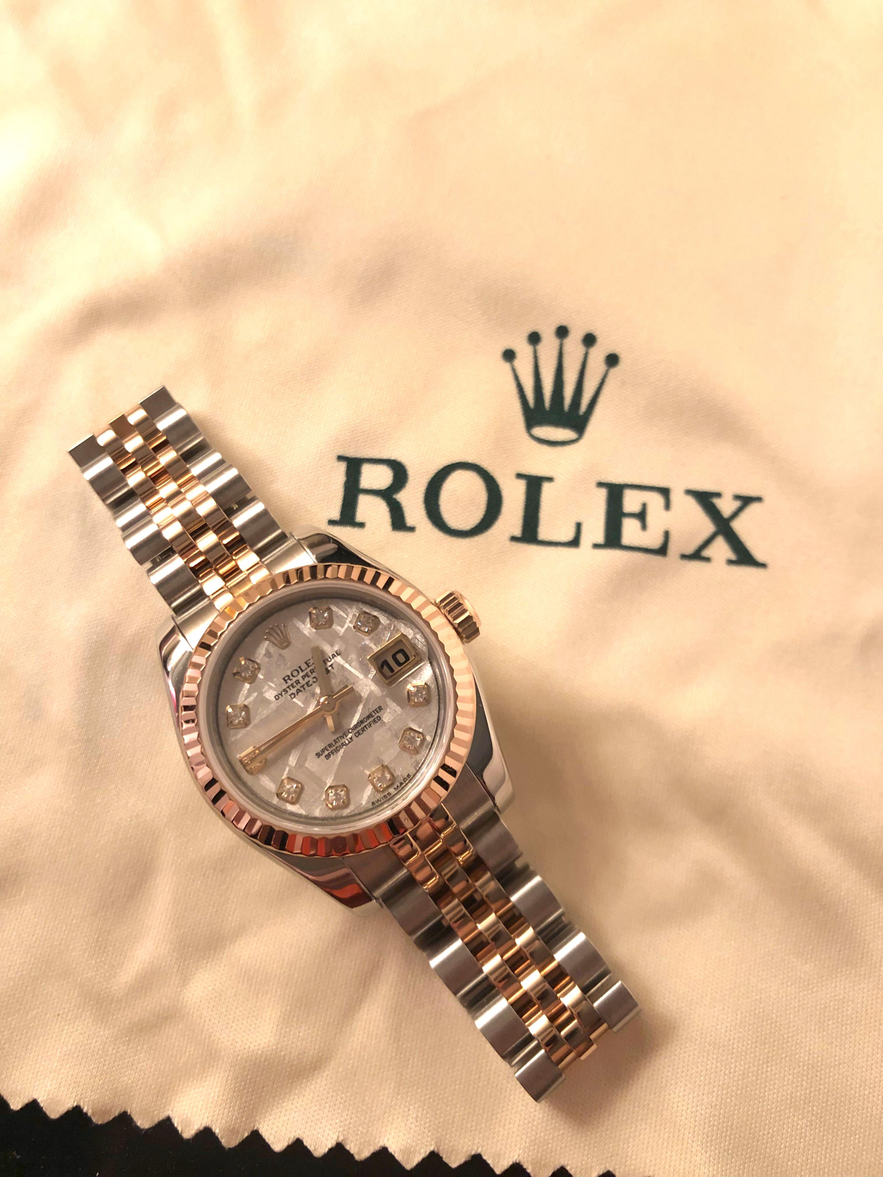 rolex meteorite datejust