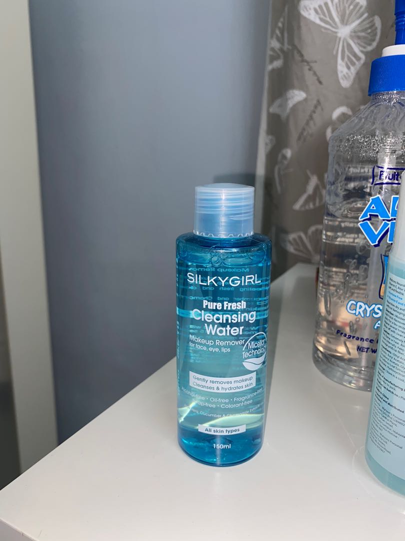 silkygirl pure fresh cleansing water