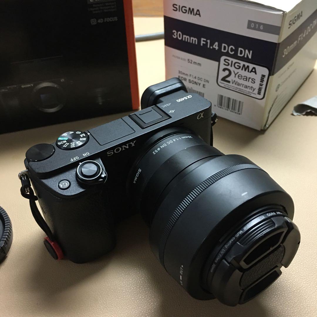 SONY a6400 ＋ Sigma 30mm F1.4 DC DN - デジタルカメラ