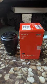 Sony E PZ 18-105mm f4 G OSS Lens