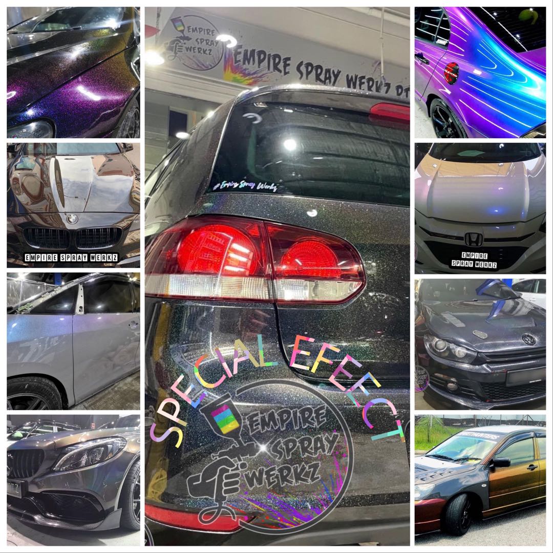 Special Effect Car Spray Painting - Holographic / Colourshift / Candy