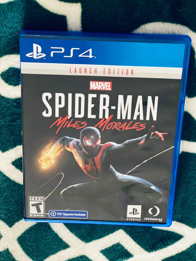 Spider Man Miles Morales Launch Edition Ps4 Video Gaming Video Game Consoles Playstation 4293