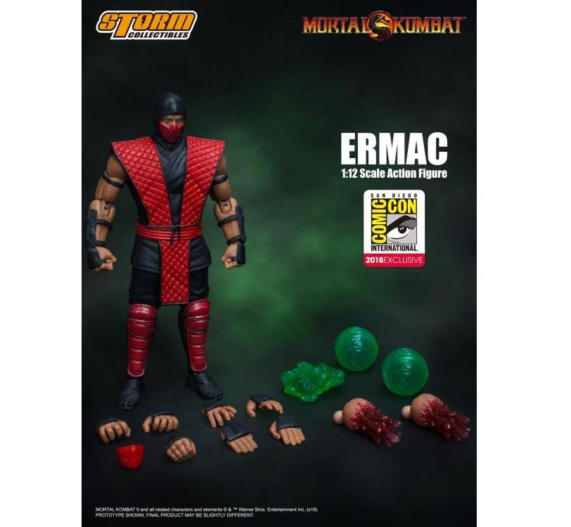 Storm Collectibles Mortal Kombat Ermac 1 12 Scale SDCC 2018 Exclusive Action Figure
