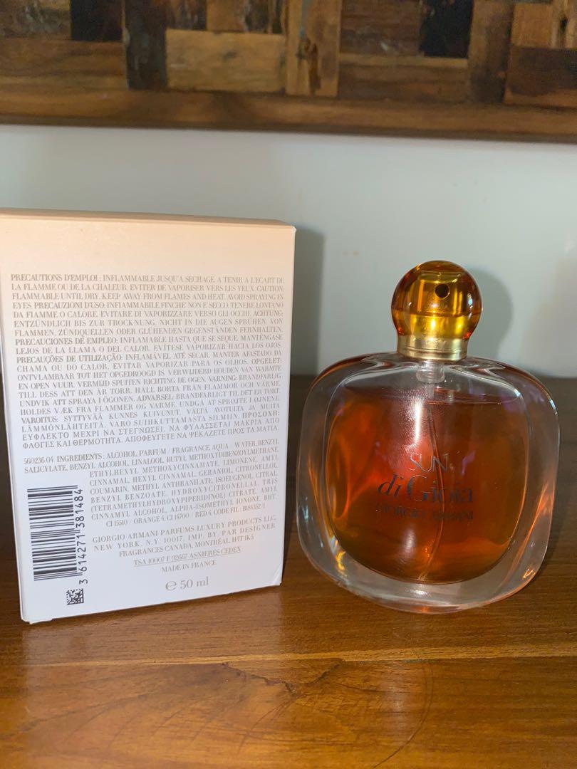 giorgio armani sun di gioia discontinued