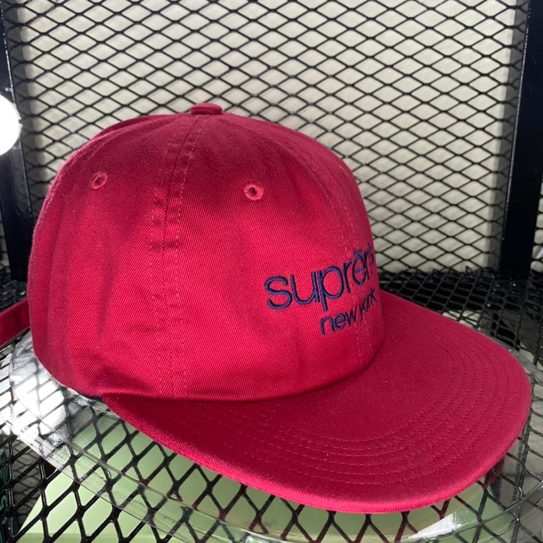 supreme classic logo cap