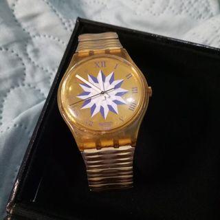 swatch bangle watch
