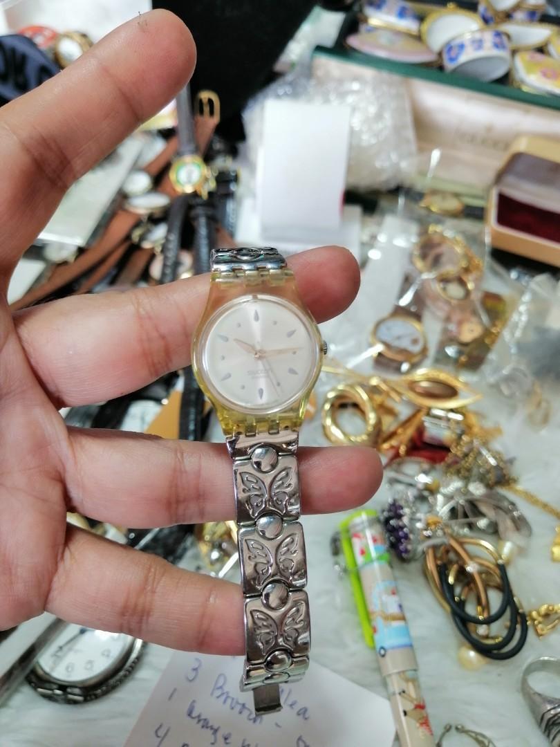 Swatch shop butterfly watch