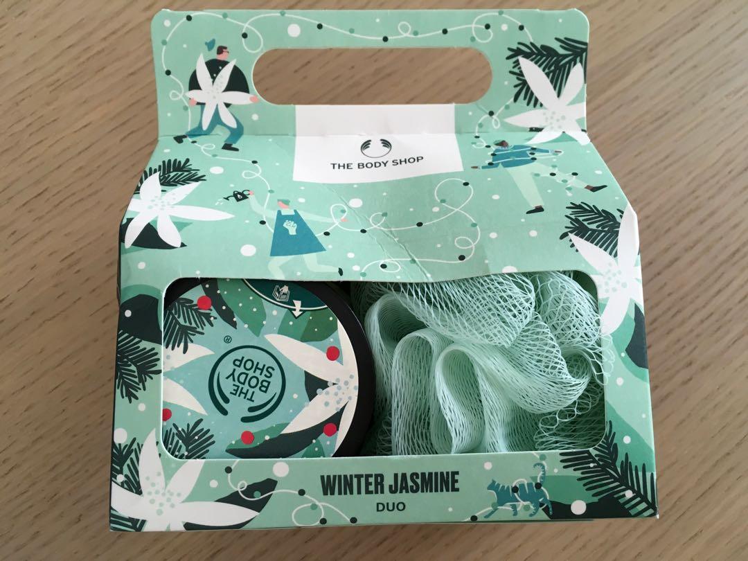 The Body Shop Winter Jasmine Duo, Beauty & Personal Care, Bath & Body